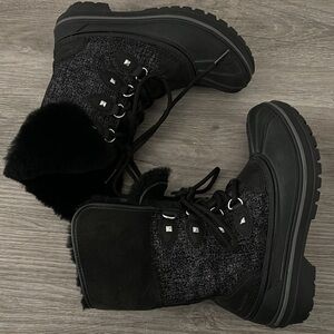 Crocs Women's Allcast Ii Luxe Snow Boots Sz 5